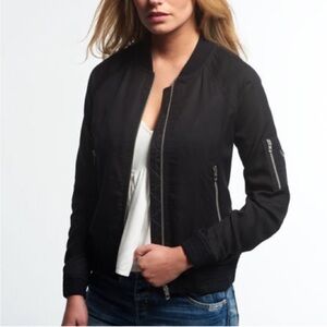 Superdry Women's Classic Black Bomber Jacket